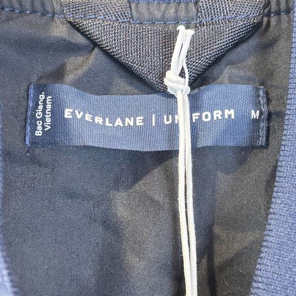 Everlane The Bomber Jacket Lightweight Navy Blue Men Medium NWT - Picture 3 of 13